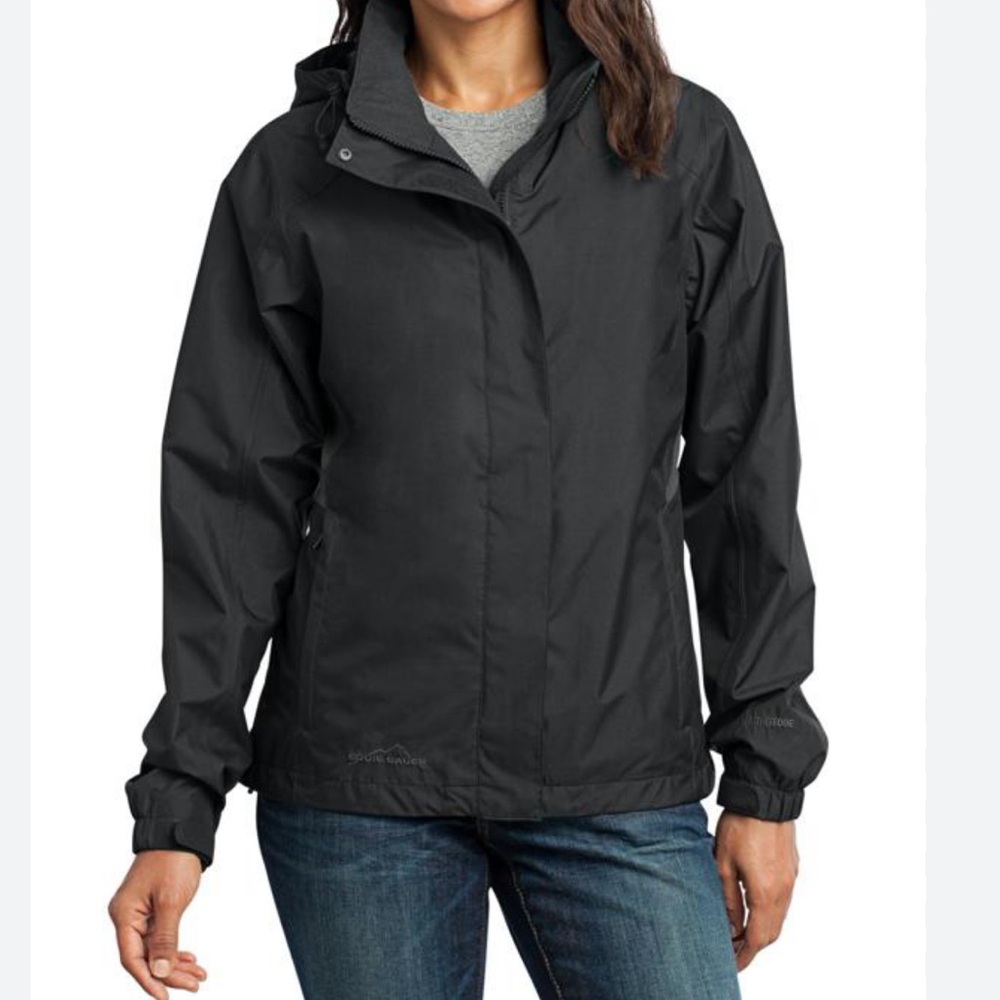 Women's Black Hooded Jacket